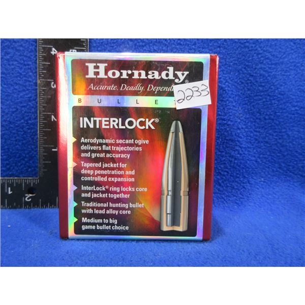 30 Cal. .308" 165gr BTSP Interlock Hornady Bullets - Sealed Box of 100