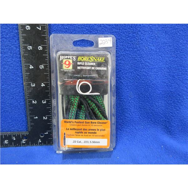 NEW - .22 Cal. Hoppe's 9 Bore Snake