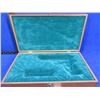 Image 1 : Wood Handgun Box - Possibly for S&W Model 39 - 14" x 7 3/4" x 2 7/8"