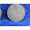 Image 3 : 2 Canadian 25 Cent Coins - .800 Silver - 1928, 1929