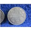 Image 3 : 2 Canadian 25 Cent Coins - .800 Silver - 1928, 1935