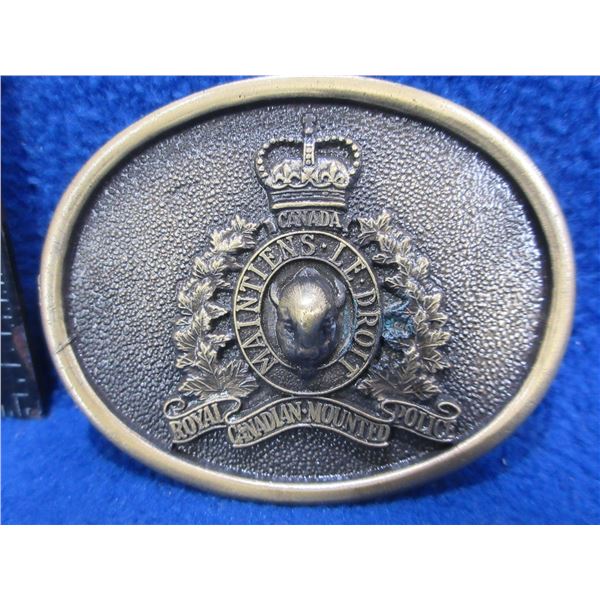 RCMP Belt Buckle - Made in Canada