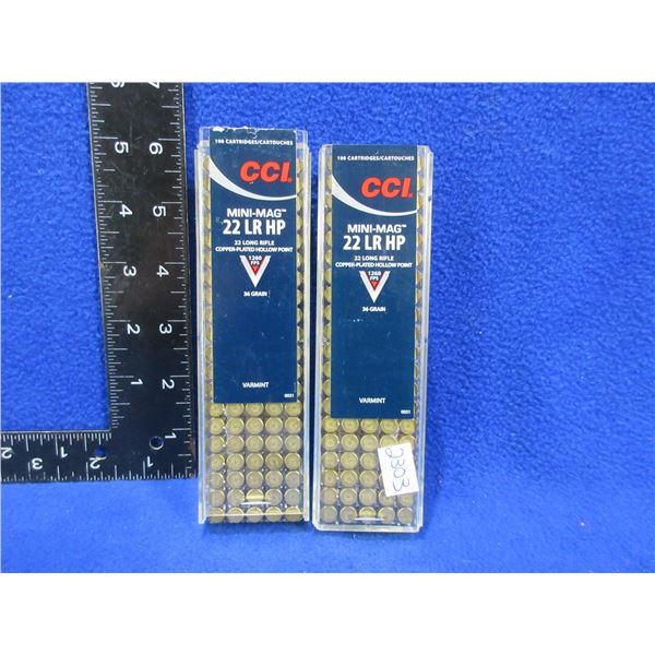 22 LR 36gr Copper-Plated HP CCI (Pick Up or Ship by UPS Only)