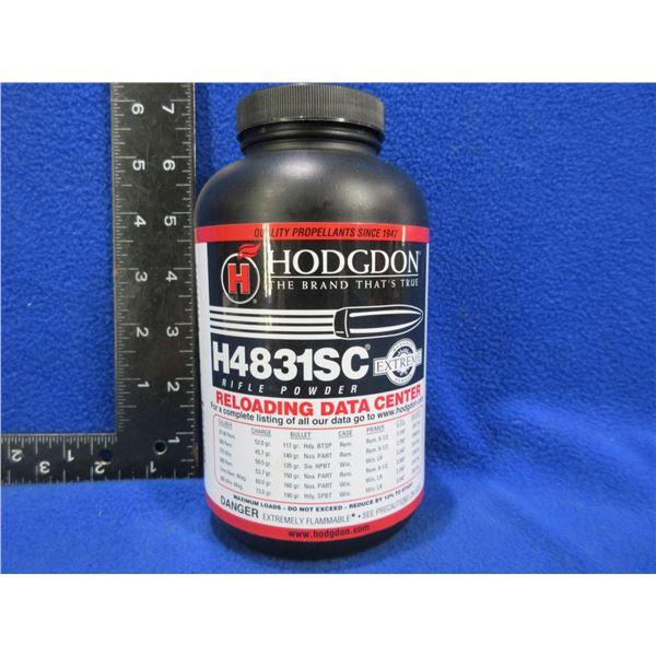 Hodgdon H4831SC Rifle Powder (Pick Up or Ship by UPS Only)