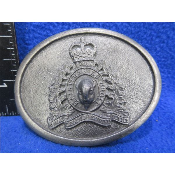 RCMP Belt Buckle - Limited Edition, Wyoming Studio Art Works