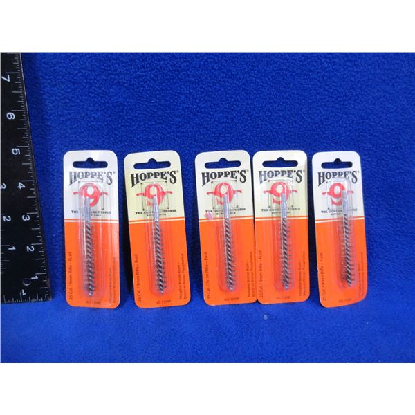 NEW - 5 Hoppe's 9 - 35 Cal./9MM Phosphor Bronze Brushes