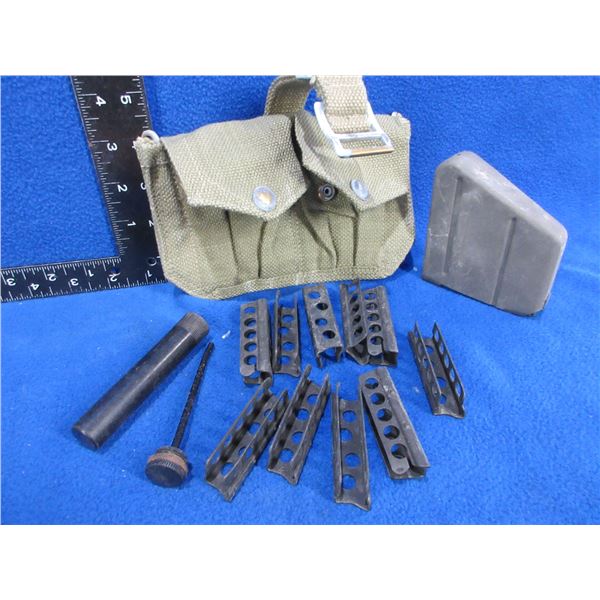 Lee Enfield Kit - No. 4 Magazine, 10 Stripper Clips, Oiler & Pouch