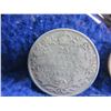 Image 2 : 2 Canadian 25 Cent Coins - .925 Silver - 1913, 1919