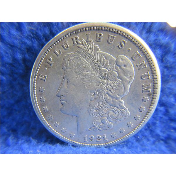 1921 USA One Dollar "Morgan Dollar" - .900 Silver