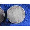 Image 6 : 2 Canadian 25 Cent Coins - .925 Silver - 1912, 1919