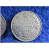Image 3 : 2 Canadian 25 Cent Coins - .800 Silver - 1929, 1930