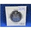 Image 1 : 1964 Canadian 50 Cent Coin - .800 Silver