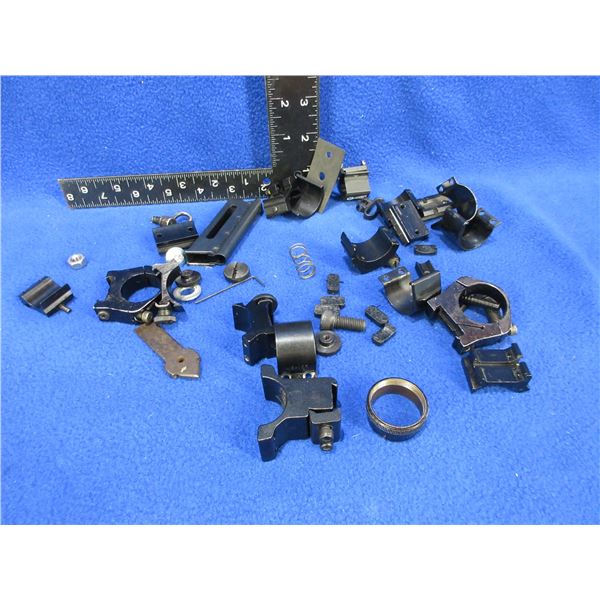 Lot of Misc. Gun Parts - Rings, Swivels, Bases, Etc. - Gunsmith Delight