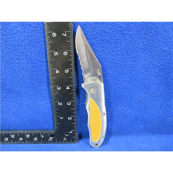 NEW - Razorback Folding Lock Blade Belt Clip Knife - 3" Blade