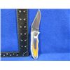 Image 2 : NEW - Razorback Folding Lock Blade Belt Clip Knife - 3" Blade