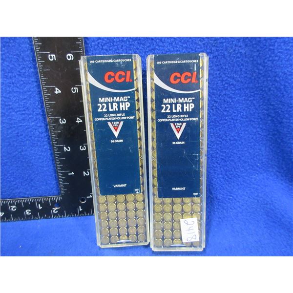 22 LR 36gr Copper-Plated HP CCI (Pick Up or Ship by UPS Only)