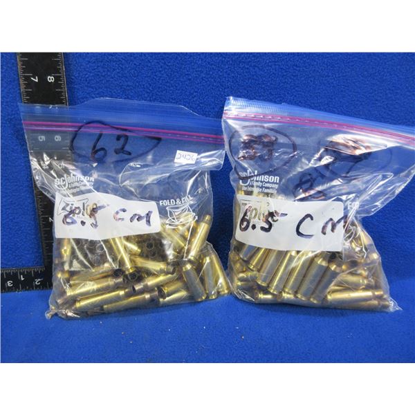 Brass Only 6.5 Creedmoor Unprimed - Bag of 86, Bag of 62