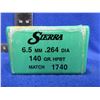 Image 2 : 6.5MM .264" 140gr HPBT Match Sierra Bullets - Box of 100