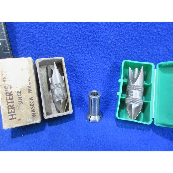 2 Case Trimmers (Herter's and RCBS) and # 3 Collet
