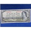 Image 1 : 1954 Canadian 20 Dollar Bill with Devils Face