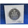 Image 1 : 1966 Canadian 50 Cent Coin - .800 Silver