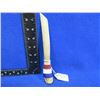 Image 1 : Native American Bone Knife with Beadwork - 7 3/4" Total Length