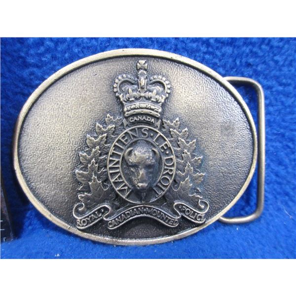 RCMP Belt Buckle - Made in Canada