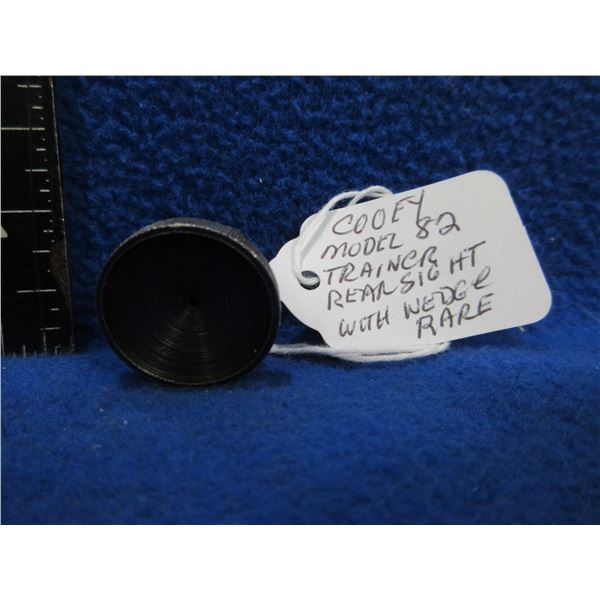 Cooey Model 82 Trainer Rear Peap Sight with Wedge - Rare