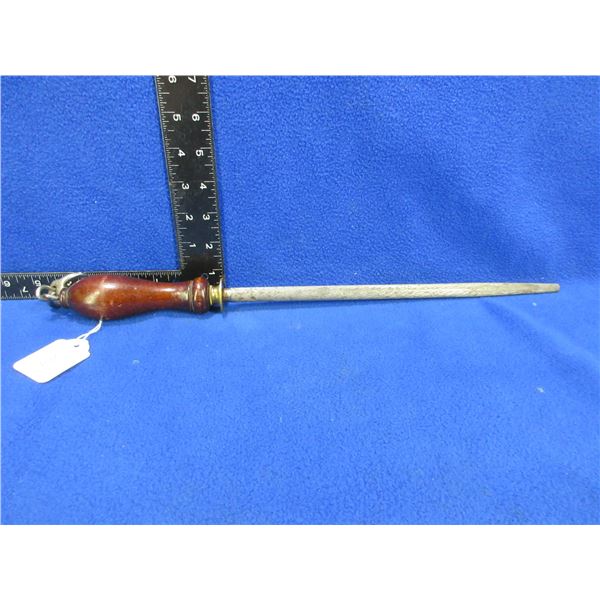 Vintage Sharpening Steel - Sheffield England Forged Steel - 17"