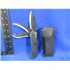 Image 1 : NEW - 3 Blade Utility Knife with Sheath