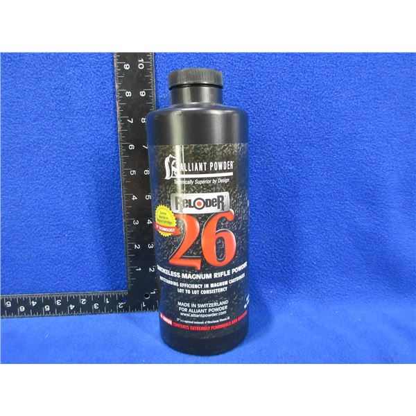 Alliant Reloder 26 Magnum Rifle Powder (Pick Up or Ship by UPS Only)