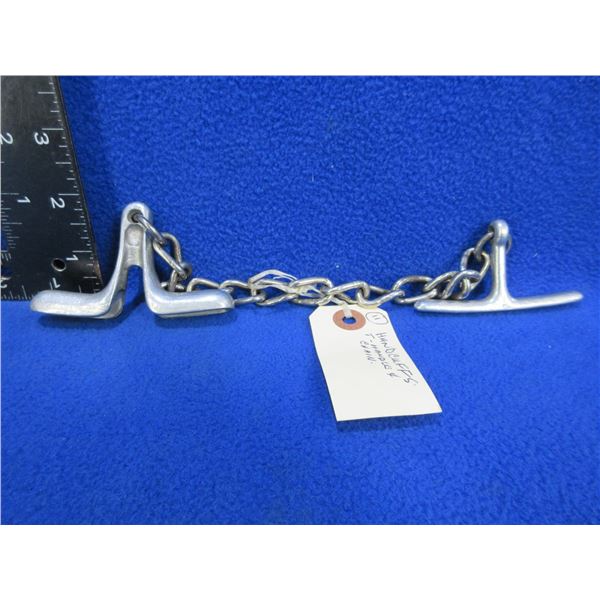 Vintage T Handle Come Along Handcuffs