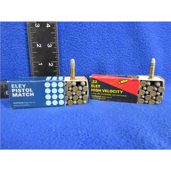 22 LR Eley HV & Pistol Match (Pick Up or Ship by UPS Only)
