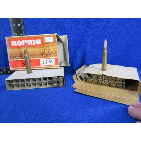 7.65MM Mauser & 6.5X55 Cartridges (Pick Up or Ship by UPS Only)