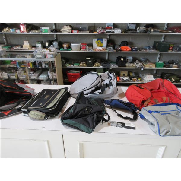 Tasco Scope Mount, 6 Carry Bags and a Fanny Pack