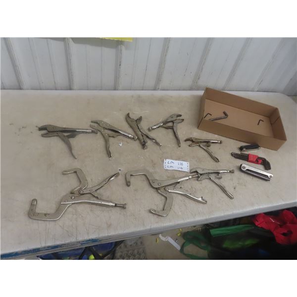 Vice Grips + Allen Wrench 