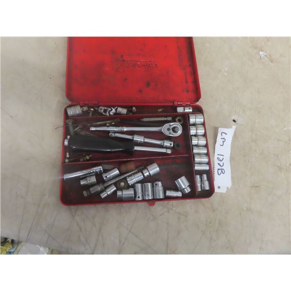 Snap On 1/4" Socket Set, Some Mac Sockets 