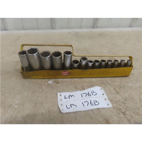 14x Mac Deep Sockets Up to 19mm