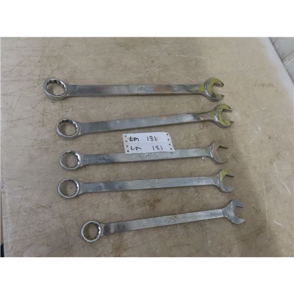 5x Mac Wrenches up to 32mm 