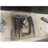 Image 3 : Metal Tool Box; Crow Foot Wrenches, 3/8" Sockets