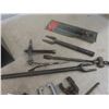 Image 6 : Metal Tool Box; Crow Foot Wrenches, 3/8" Sockets