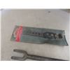 Image 7 : Metal Tool Box; Crow Foot Wrenches, 3/8" Sockets