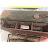 Image 9 : Carpenter Tool Box-100 Year Old with Tools 