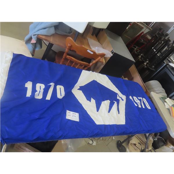 MB Centennial Flag 1970 34"x72" 