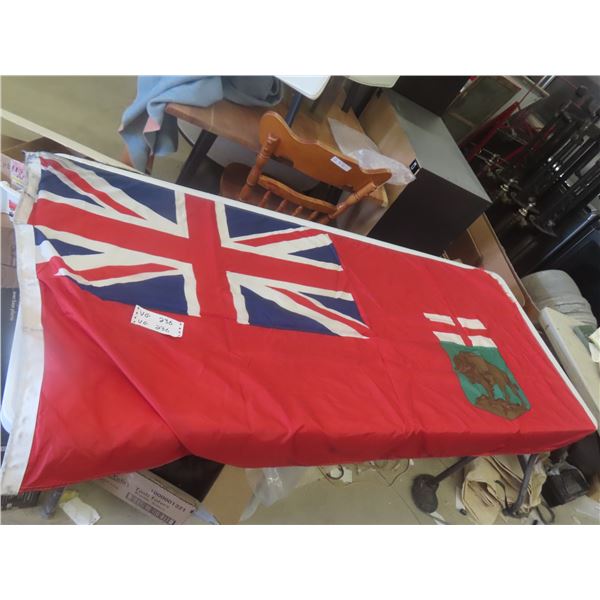 Manitoba Canadian Flag 72"x36" 