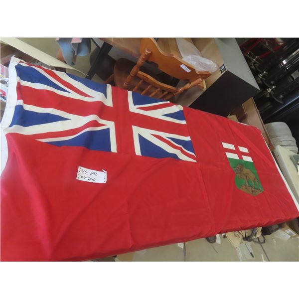 Manitoba Canadian Flag 72"x36" 
