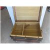 Image 4 : Trunk Antique with Insert Tray 22"x32"x19 1/2"