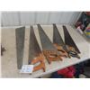 Image 5 : 2 Wood Clamps 48" + 5 Carpentry Saws 