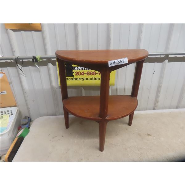 1/2 Moon Stand 23"x 21"x 11" 