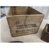 Image 2 : Boat Nail Crate   Golden Loaf, Wood Butter Churn with Lid - Plunge End